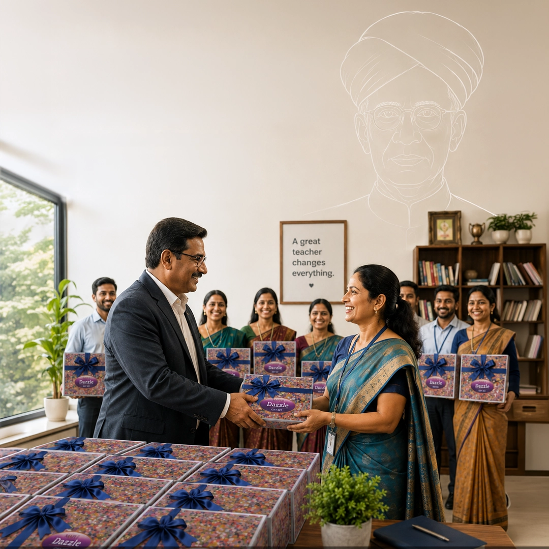 A school group has run its Teachers' Day gifting with us for four years.
