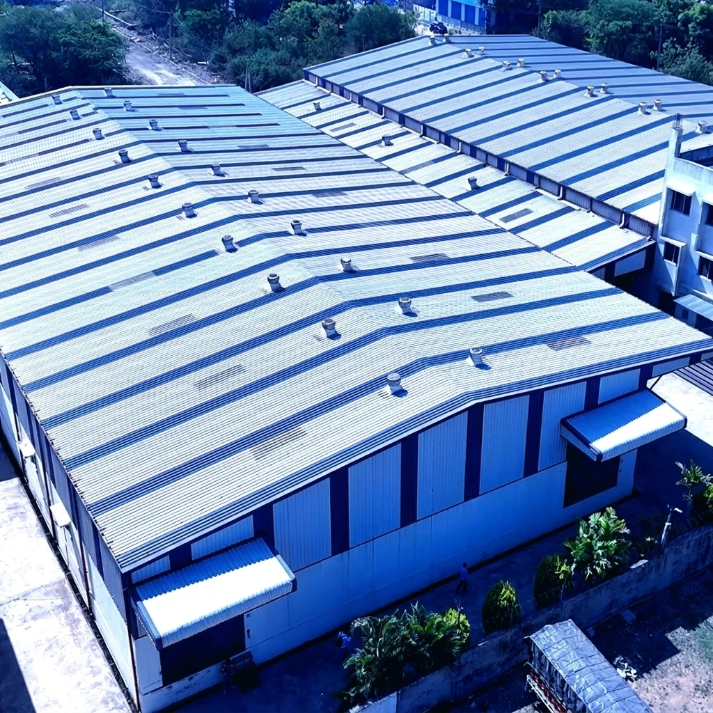 Aerial view of the Group Welkin warehouse facility